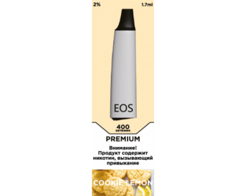 Купить EOS E-Stick Premium Cookie Lemon (EOS Е-стик Премиум Лимонное Печенье) по оптовой цене