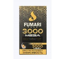 Электронная сигарета Фумари Мега 3000 Йогурт с Грушей (Fumari Pods 3000 Mega)