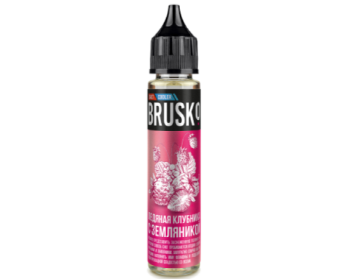 Купить Жидкость Brusko SALT Ледяная клубника с земляникой 30мл 20мг по оптовой цене