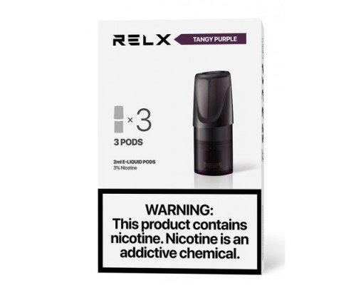 Купить Картриджи RELX Pod Tangy Purple (Виноград) (Старый) по оптовой цене