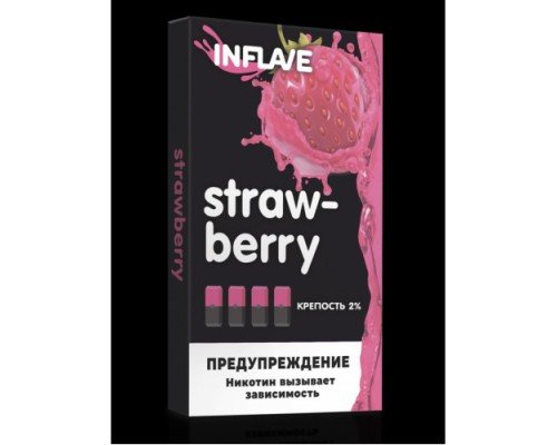 Купить Картриджи Feel the Flavor Strawberry (Inflave Juul Клубника) по оптовой цене