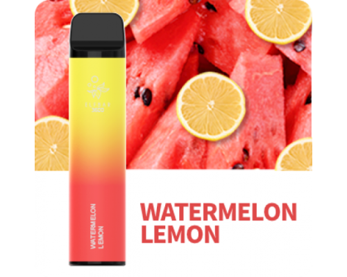 Купить Электронная сигарета Эльф Бар 3600 затяжек Арбуз Лимон (Elf Bar 3600 Watermelon Lemon) по оптовой цене