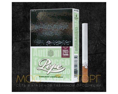 Купить Сигареты Пепе Изи Грин (Pepe Easy Green) по оптовой цене